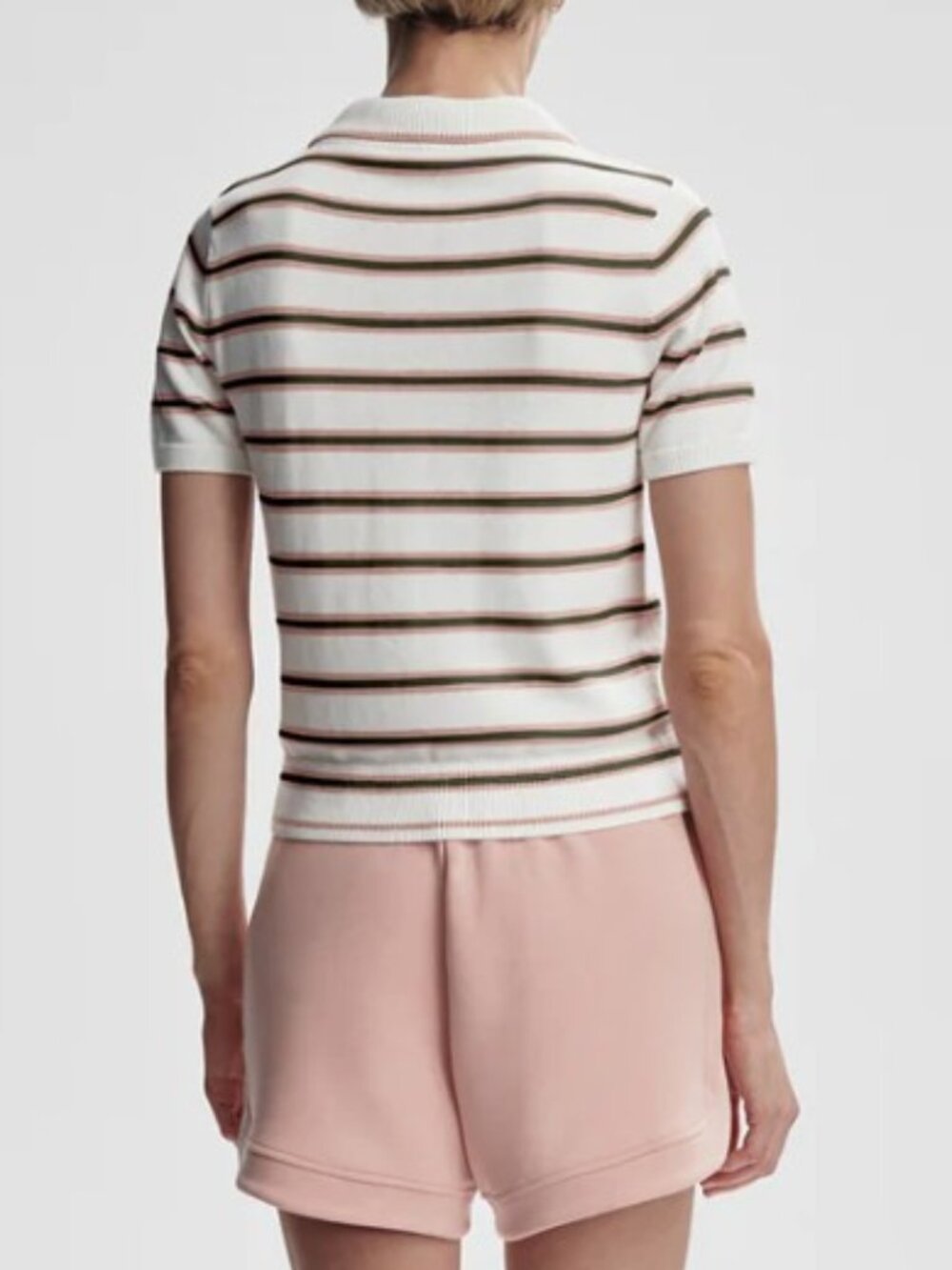 Faustine Button-Neck Polo - Picture 3 of 4